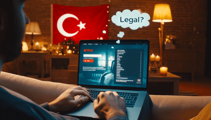 Is it legal to subscribe to Netflix, for example, via a Turkish VPN?